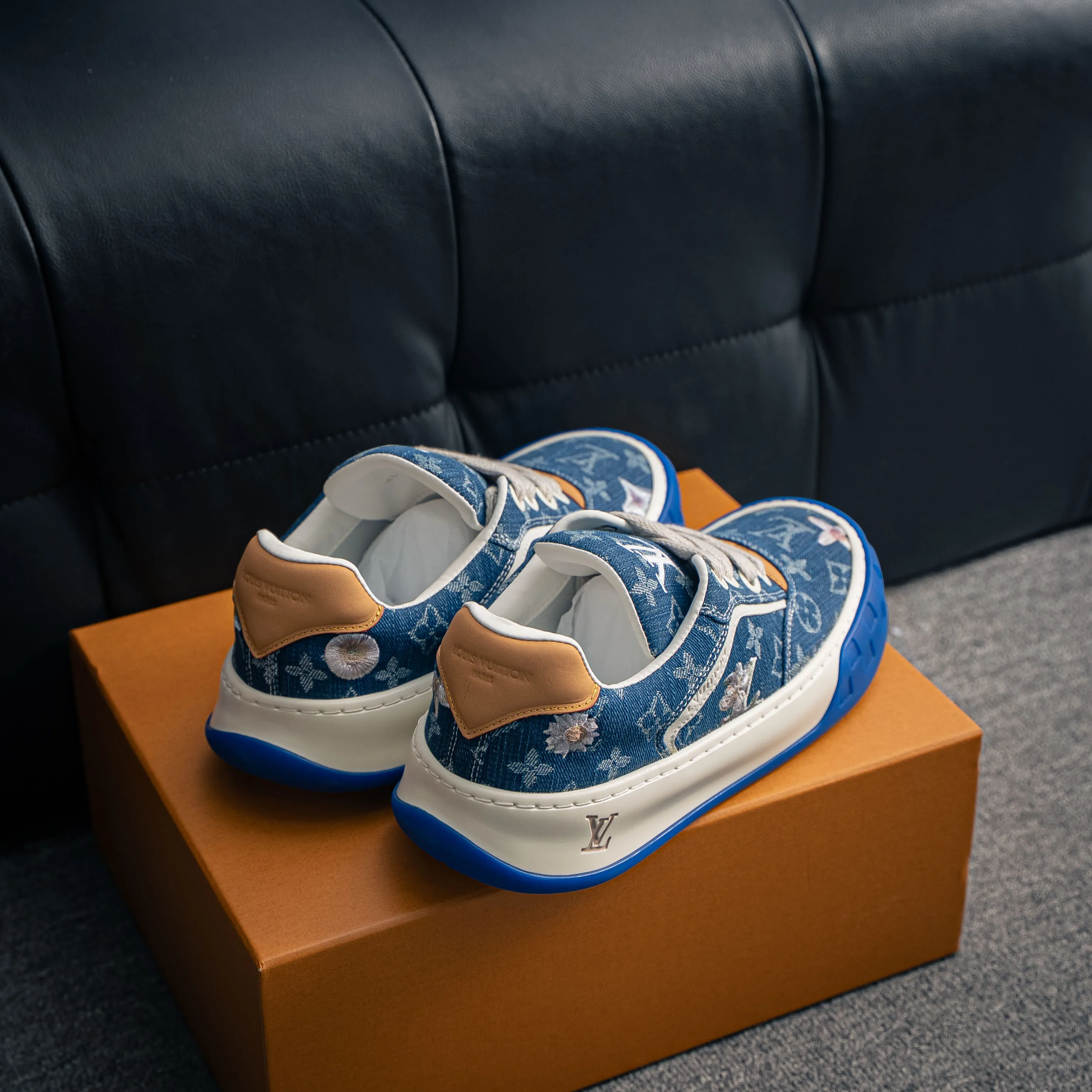 # Premium -- LOUIS VUITTON Tilted Series｜2026 LV Tilted Low Sneakers Series Low-Top Retro